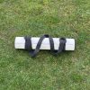 04 Anthracite, Hand Knitted Yoga Mat Strap